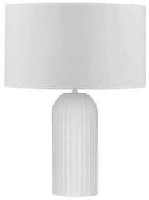 Veioza/Lampa de masa decorativa AMMOS alb