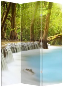 Paravan - Cascada Huai Mae Kamin în pădure (126x170 cm)