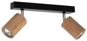 Spot-Light 3912174 - Plafonieră spot LED MATTI 2xGU10/5W/230V, finisaj stejar