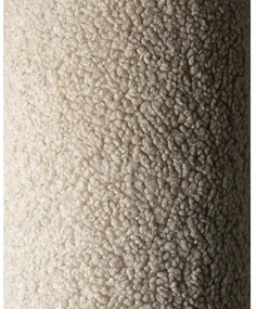 Pernă decorativă pentru copii maro deschis cu tapițerie din țesătură bouclé Ball – Wigiwama