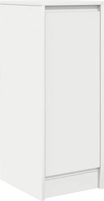 vidaXL Bufetă albă 29,5x34x76 cm din lemn prelucrat