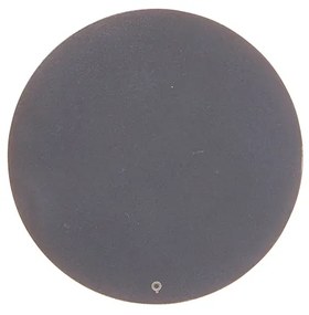 Aplică de perete de design gri 16,5 cm cu LED - Skyf