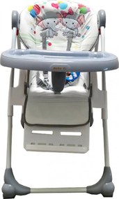 Scaun de masa pentru copii si bebe Baby Care™ CC reglabil in 3 trepte, Pliabil, Centura de siguranta, Sezut comfortabil, Masuta detasabila, Pozitie