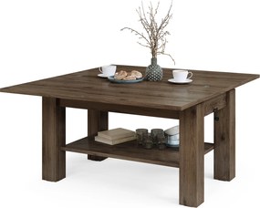 Mazzoni BRAWO Nuc Elegant - MĂSUȚĂ DE CAFEA CU BLAT EXTENSIBIL ȘI RIDICABIL MASĂ CU RAFT