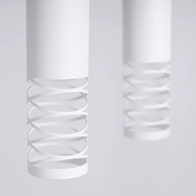 Lustră pe cablu Sollux SL.1687 LAMI 2xGU10/10W/230V alb