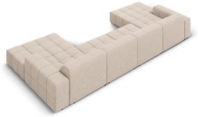 Colțar bej (în formă de "U") Chicago – Cosmopolitan Design