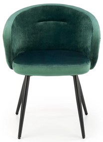 Scaun de sufragerie Kieth (verde închis). 1039623