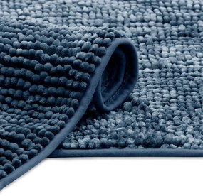 Set 2 covorașe de baie AmeliaHome Bati, albastru închis