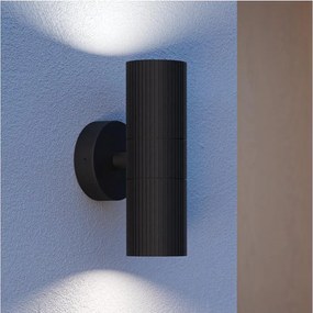 Eglo TOMELLOSO 902038 - Aplica de perete pentru exterior 2x GU10, 28 W, 230 V, IP44, negru