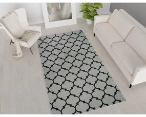 Covor gri lavabil 80x50 cm - Vitaus