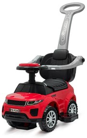Mașinuță Baby Mix cu tijă de ghidare SUV 3in1Prime, roșu