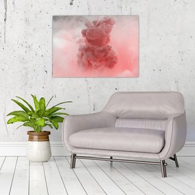 Tablou - Fum roșu (70x50 cm)