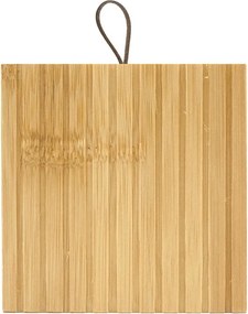 Organizator de baie în culoare naturală pentru dischete demachiante din bambus Hanoi – douceur d'intérieur