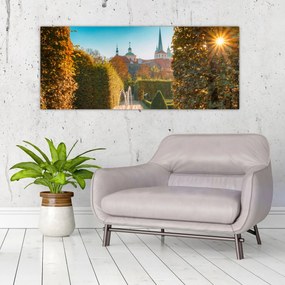 Tablou - Palatul Wallenstein (120x50 cm)