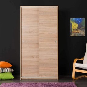 Dulap Adore Slide Compact, 2 usi glisante, 94 x 182 x 52 cm