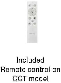 Lustra LED suspendata dimabila cu telecomanda LINUS D-45cm