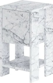 Noptieră Ema Carrara Marble