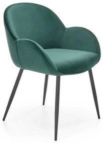 Scaun de bucătărie Delila, verde închis