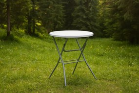 Masă rotundă pliabilă de tip „bar”