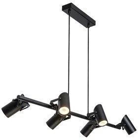 Lustră aplicată Rabalux 73045 MAXIMILIAN 6xGU10/25W/230V