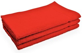 Prosop de maini Classic mic 30x50 cm rosu, 100% bumbac