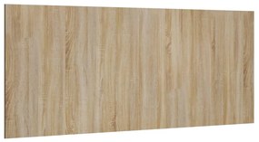 Tablie de pat, stejar Sonoma, 200x1,5x80 cm, lemn prelucrat Stejar sonoma, 1