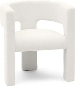 OFERTA Fotoliu alb de designer ALPAH B II. calitate.
