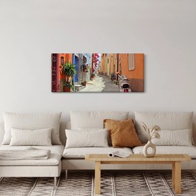 Tablou cu strada din Sardinia (120x50 cm)