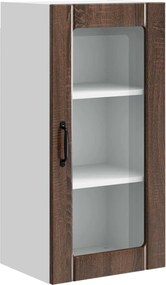 vidaXL Dulap de bucătărie Stejar închis 40 x 31 x 80 cm Lemn compozit