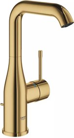 Baterie lavoar Grohe Essence L cu ventil Pop-Up auriu lucios Cool Sunrise