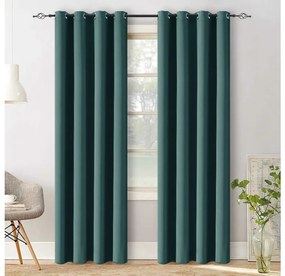 Draperie opaca VELVET 140x270 cm, turcoaz Agatat: Rejansa