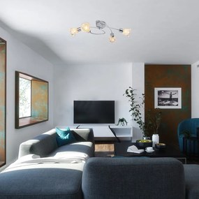 Lustra cu 4 spoturi design clasic Hestia 5302 RX