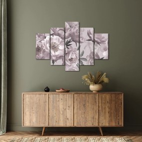 Tablou - Vintage bujorii (150x105 cm)