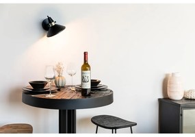 Aplică de perete neagră Jona – White Label