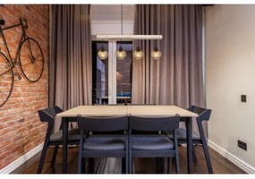 Lustră pe cablu PAULO 4xE27/15W/230V Globo 15534-4H