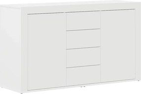 vidaXL Bufet cu sertar Alb 120 x 36 x 69 cm Lemn compozit