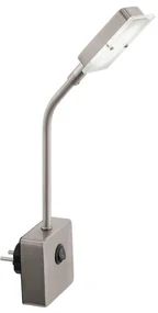 Corp de iluminat LED pentru priză Eglo 54651 LED/4,5W/230V 3000K crom mat