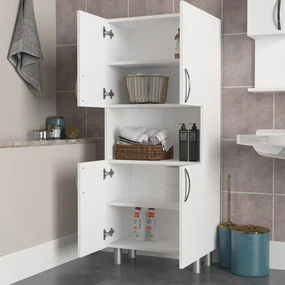 Cabinet de baie William - White
