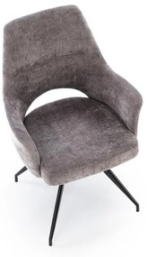 Scaun rotativ K542 stofa gri