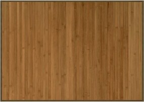 vidaXL Covor dreptunghiular, maro, 70x100 cm, bambus