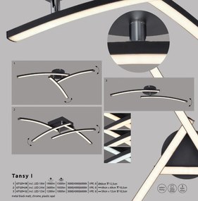 Plafoniera LED design modern TANSY I 24W