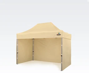 Cort de gradina 2x3m - cu 3 pereți - Bej