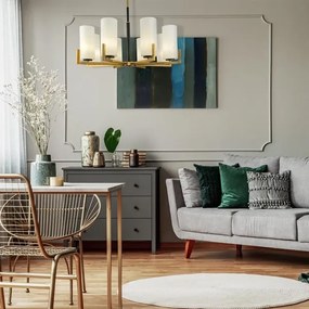 Lustră pe tijă Maytoni MOD089PL-08BS FORTANO 8xE27/40W/230V