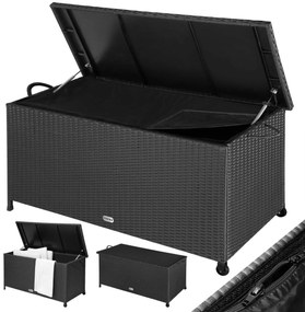 Deuba Cutie depozitare 122cm x 56cm x 61cm - cu roti negre