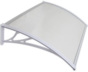 Aldotrade Copertină pentru ușă 120 x 80 cm Lagrada, transparent