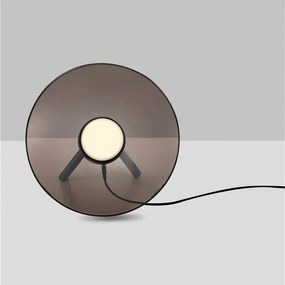 Lampa LED design ambiental Esti maro inchis