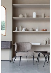 Fotoliu maro deschis Sanne – White Label