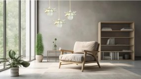 Bohemia-Design - Pendul pe cablu 1xE27/60W/230V crem
