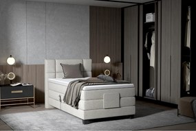 Pat boxspring REY 100x200, personalizabil materiale Gama Premium, cu m