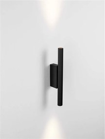 Aplica LED ambientala stil minimalist PARON negru H-30cm